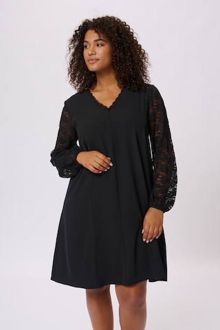 KAFFE CURVE Cocktail Dress 'Milli' in Black