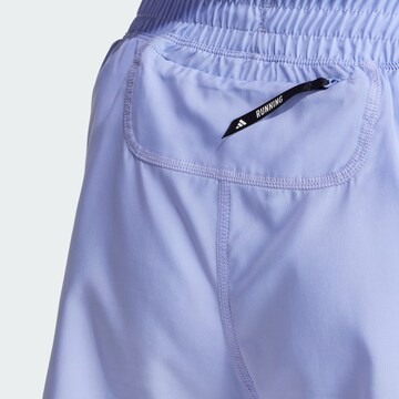 ADIDAS PERFORMANCE Regular Workout Pants 'Own The Run' in Blue