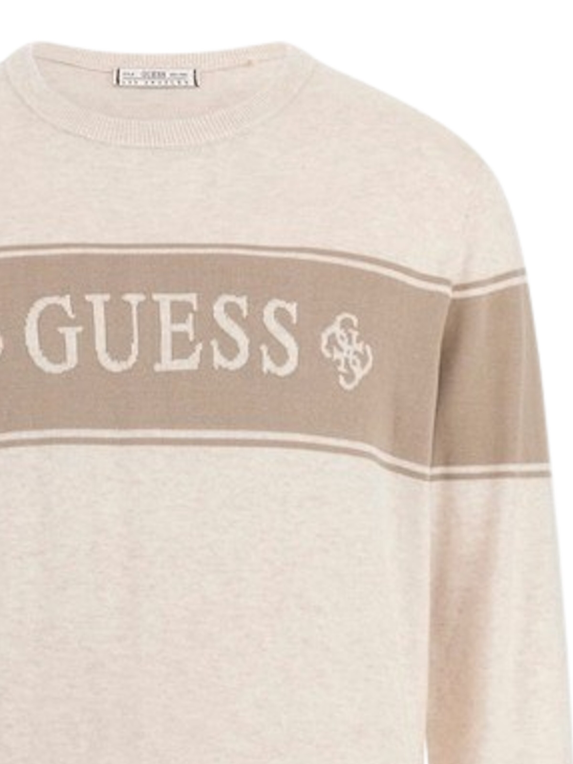 GUESS Sweater 'Geoffrey' in Brown