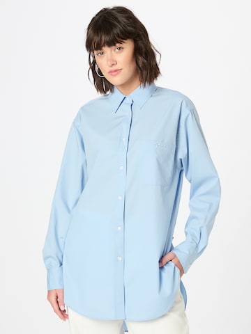 BOSS Casual Blouse 'Bostucci' in Blue: front