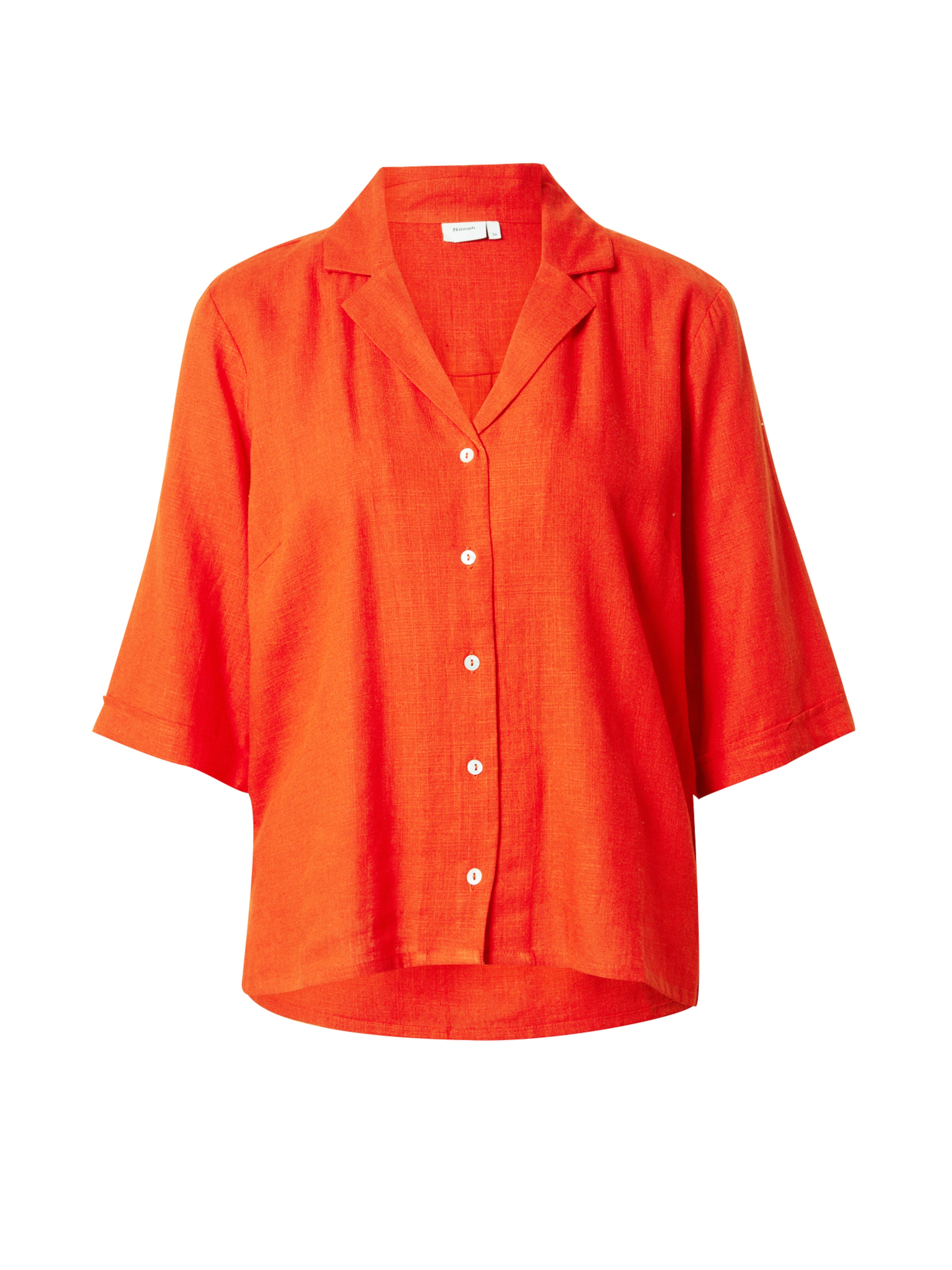 NÜMPH - Blusa 'NUZIDA' en rojo: frente