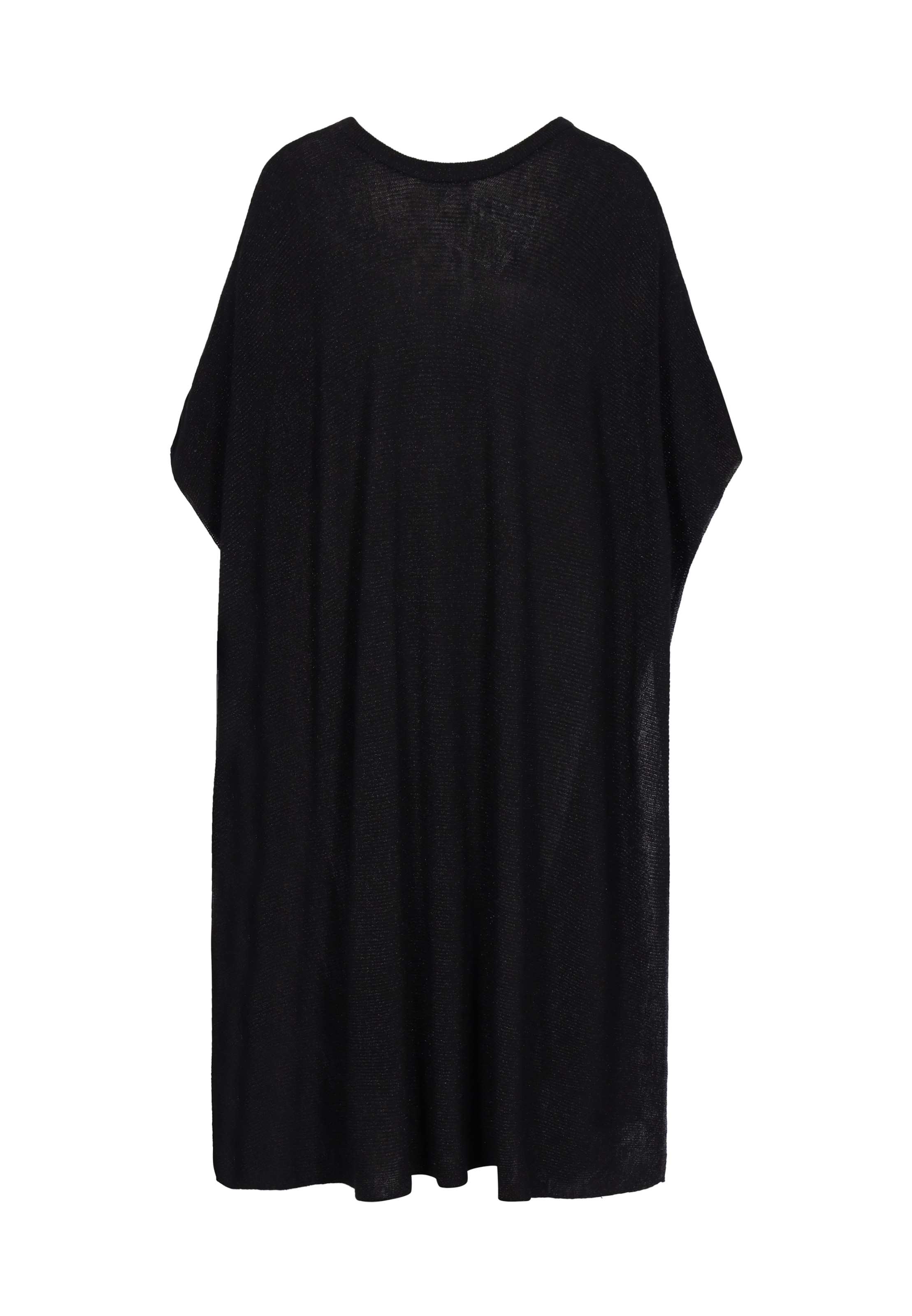 usha WHITE LABEL Cape 'Minimalistic' in Black