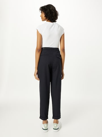 FIVEUNITS Loose fit Pleat-front trousers 'Malou' in Blue