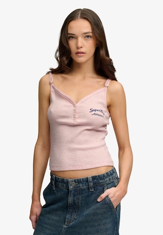 Haut Superdry & Co en rose : devant