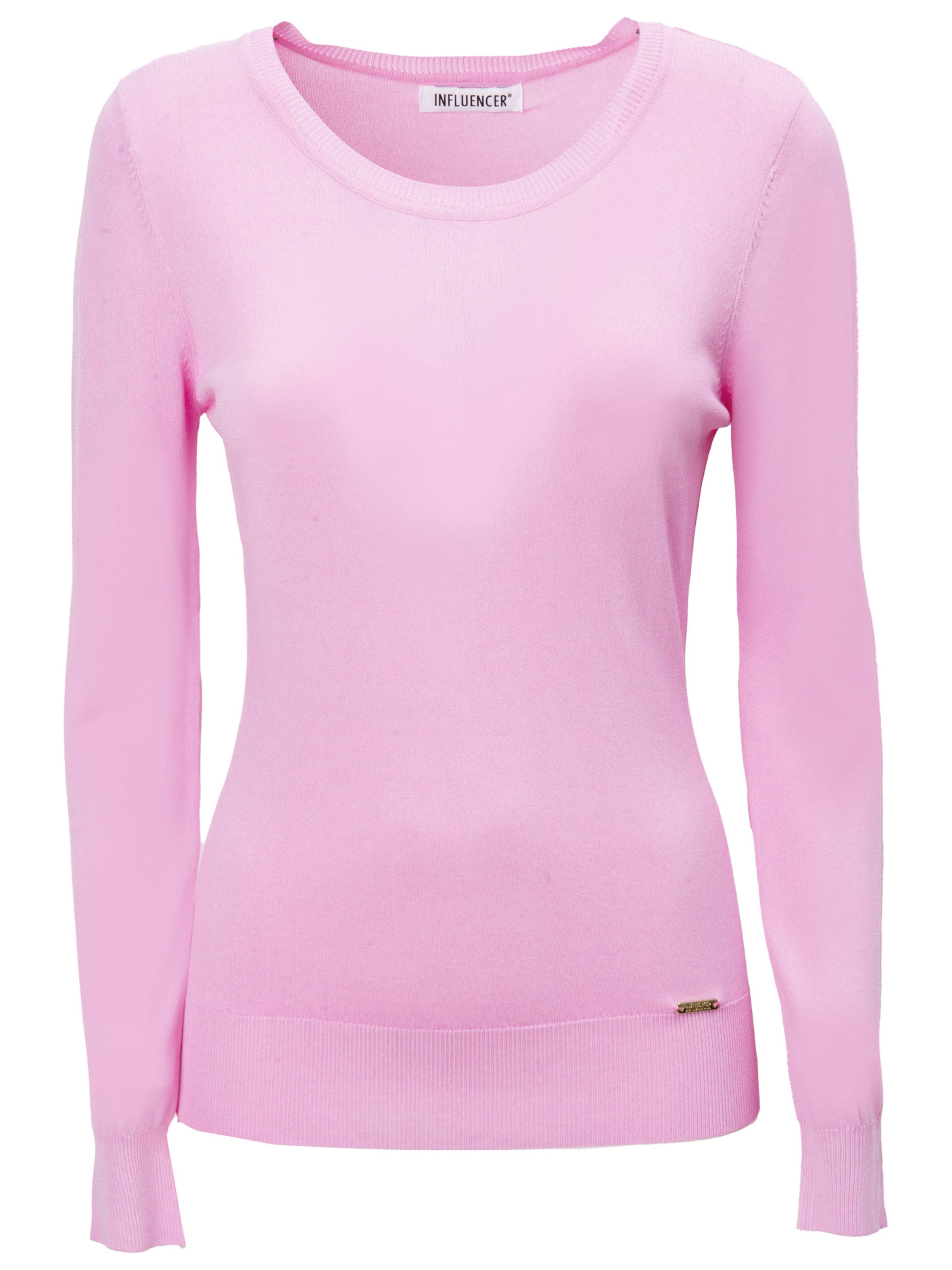 Influencer Svetr – pink: přední strana