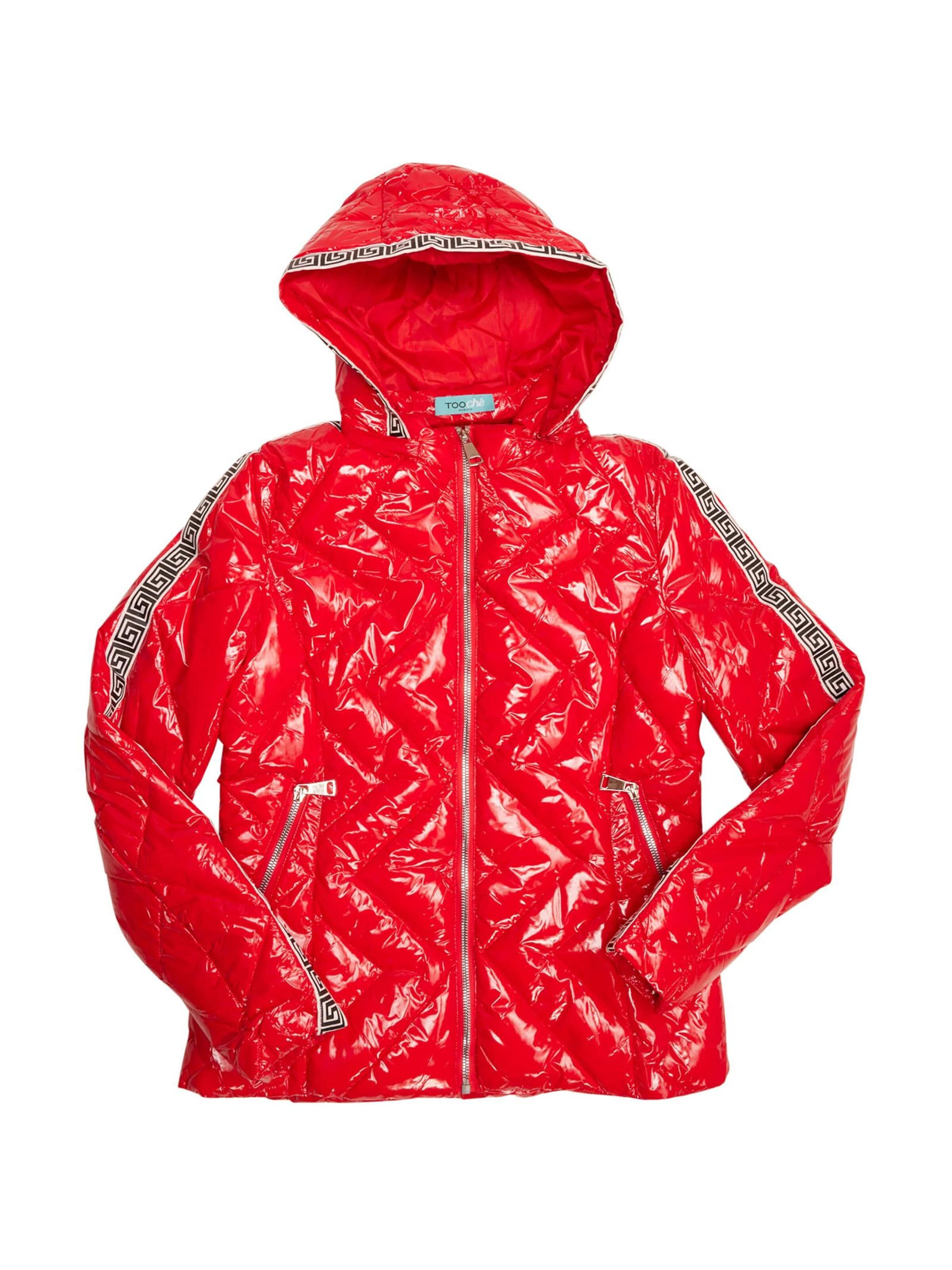 TOOche Performance Jacket in Red: front