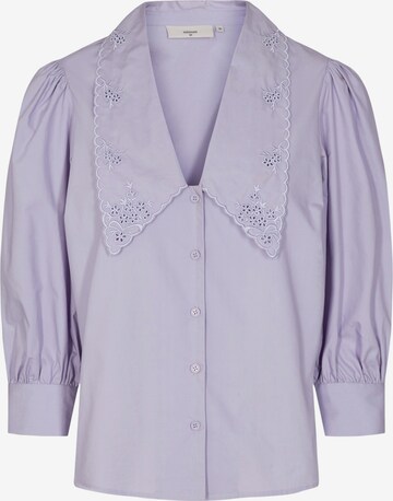 minimum Blouse 'Betta' in Purple: front