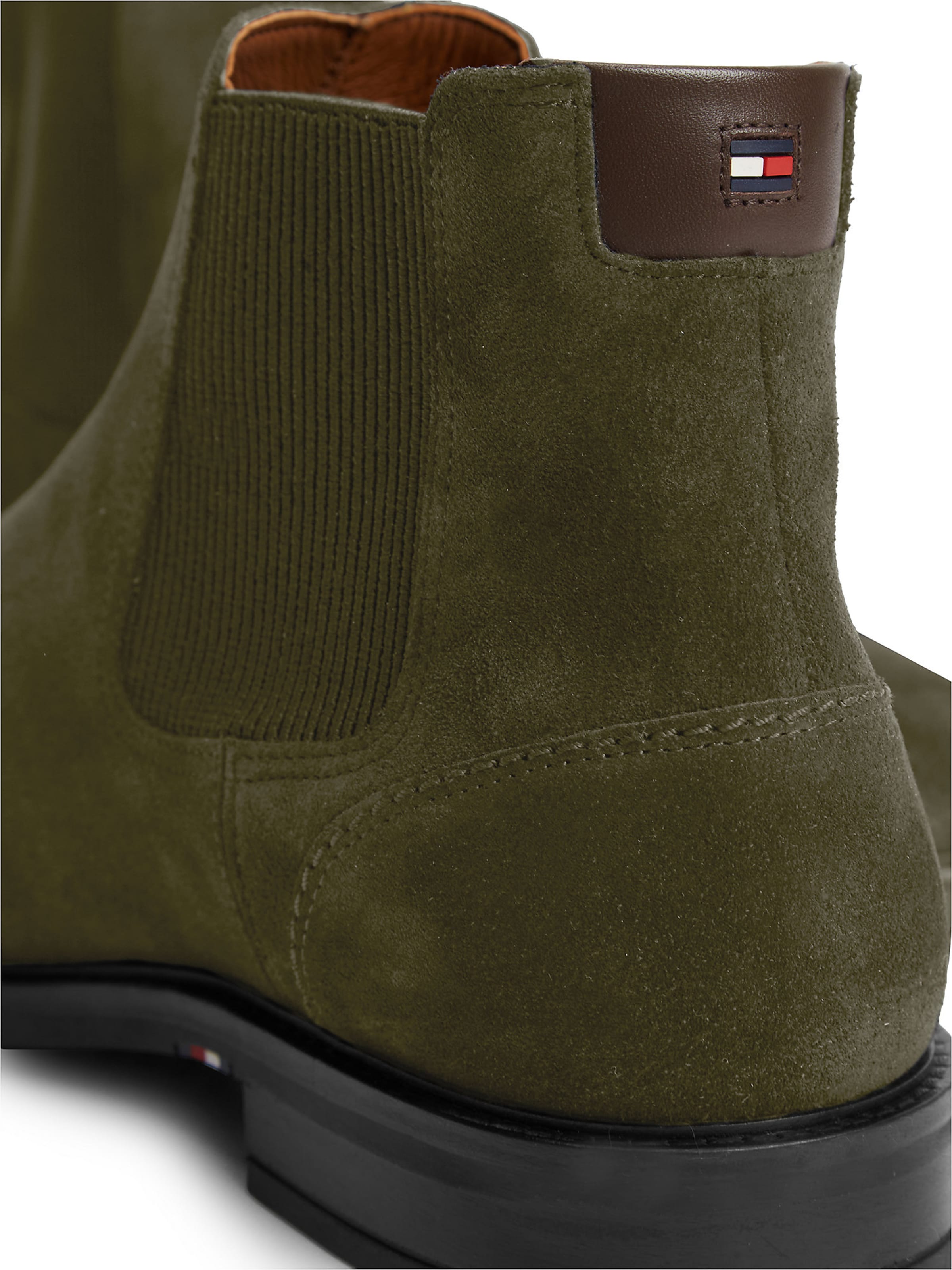 TOMMY HILFIGER Chelsea boots in Groen