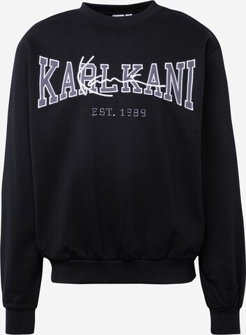 Sweat-shirt Karl Kani en noir : devant