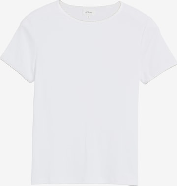 s.Oliver T-Shirt in Weiß: Vorderseite