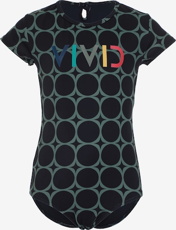 VIVID Ujumistrikoo, värv sinine: eest vaates