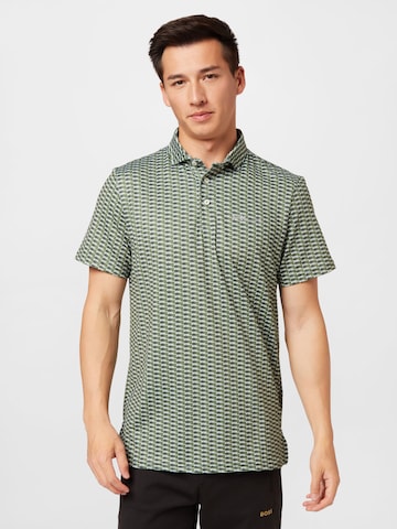 Tricou funcțional de la Polo Ralph Lauren pe verde: față