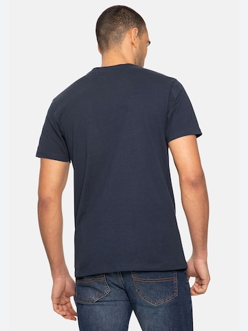 Threadbare Shirt 'Eddie' in Blauw