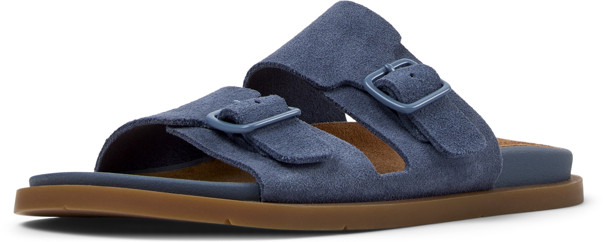 CAMPER Pantolette 'Lluc' in Blau: Vorderseite