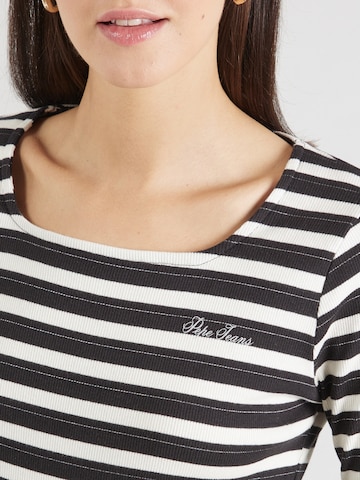 Pepe Jeans Tričko – černá