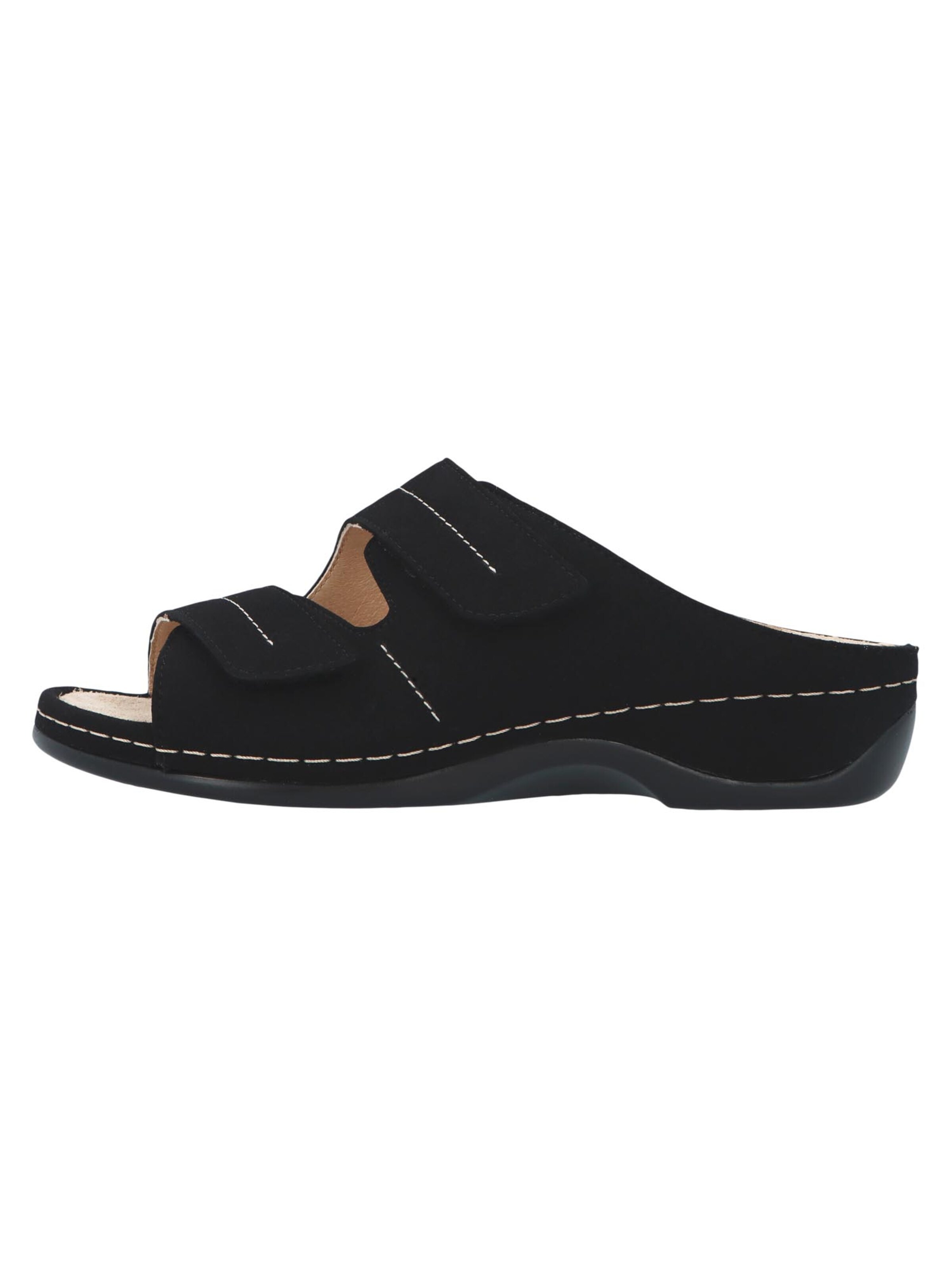 BERKEMANN Mules 'Fedora' in Black: front
