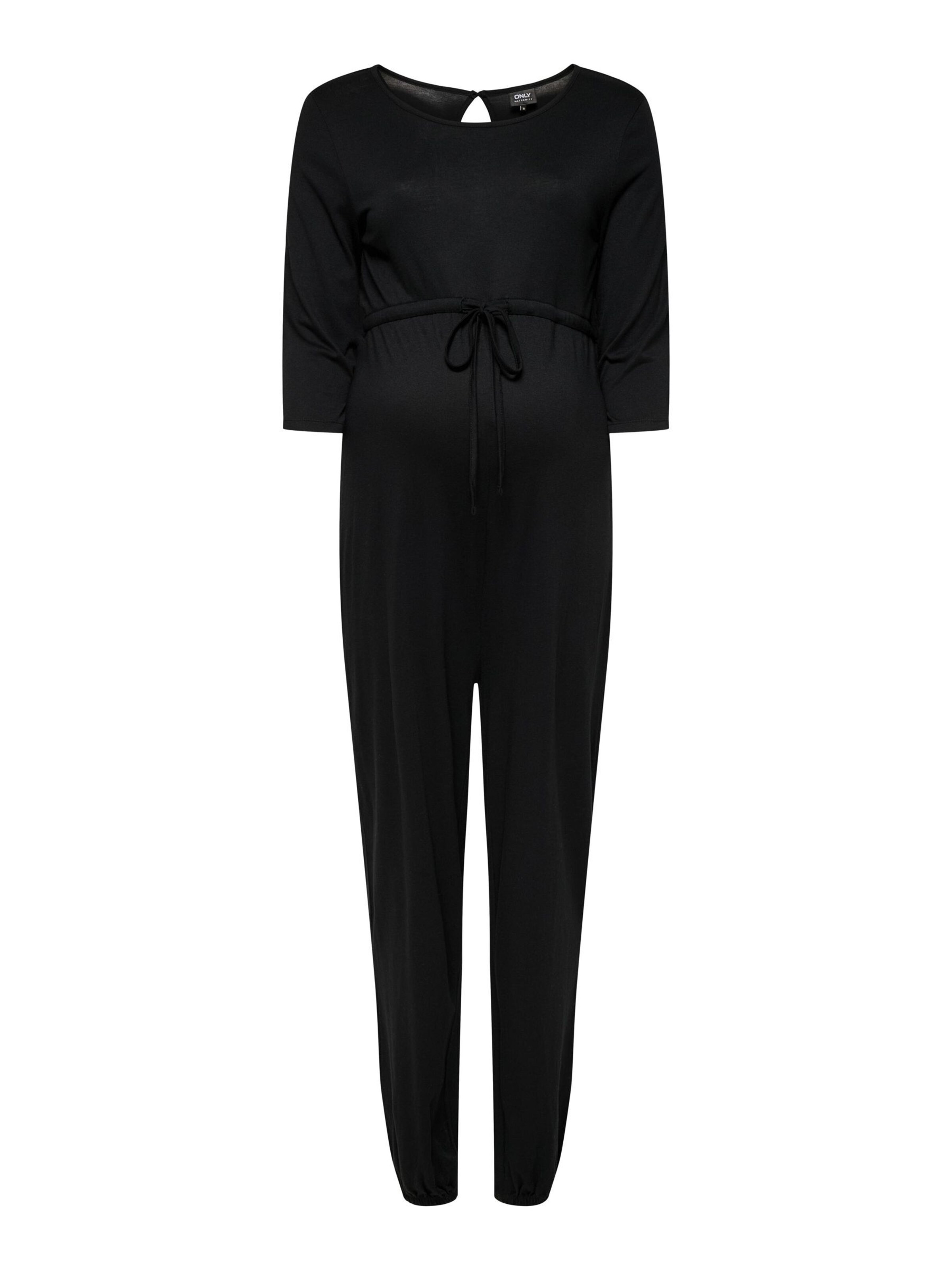 Only Maternity Jumpsuit 'Mima' in Black: front
