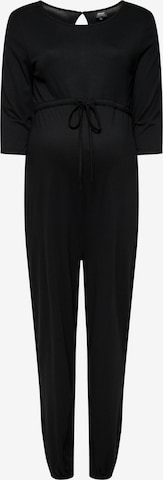 Tuta jumpsuit 'Mima' di Only Maternity in nero: frontale
