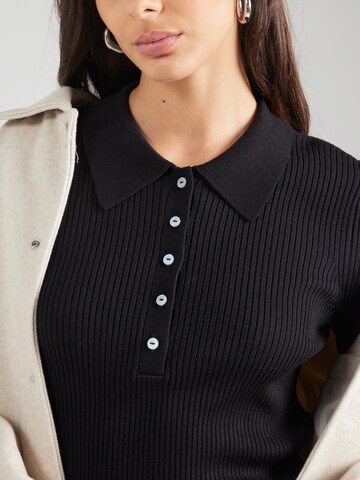 OBJECT Pulover 'OBJKELLY' | črna barva