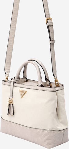 GUESS Handväska 'ZABRY' i beige: framsida