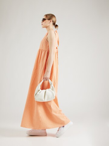 VILA Kleid 'VINalua' in Orange