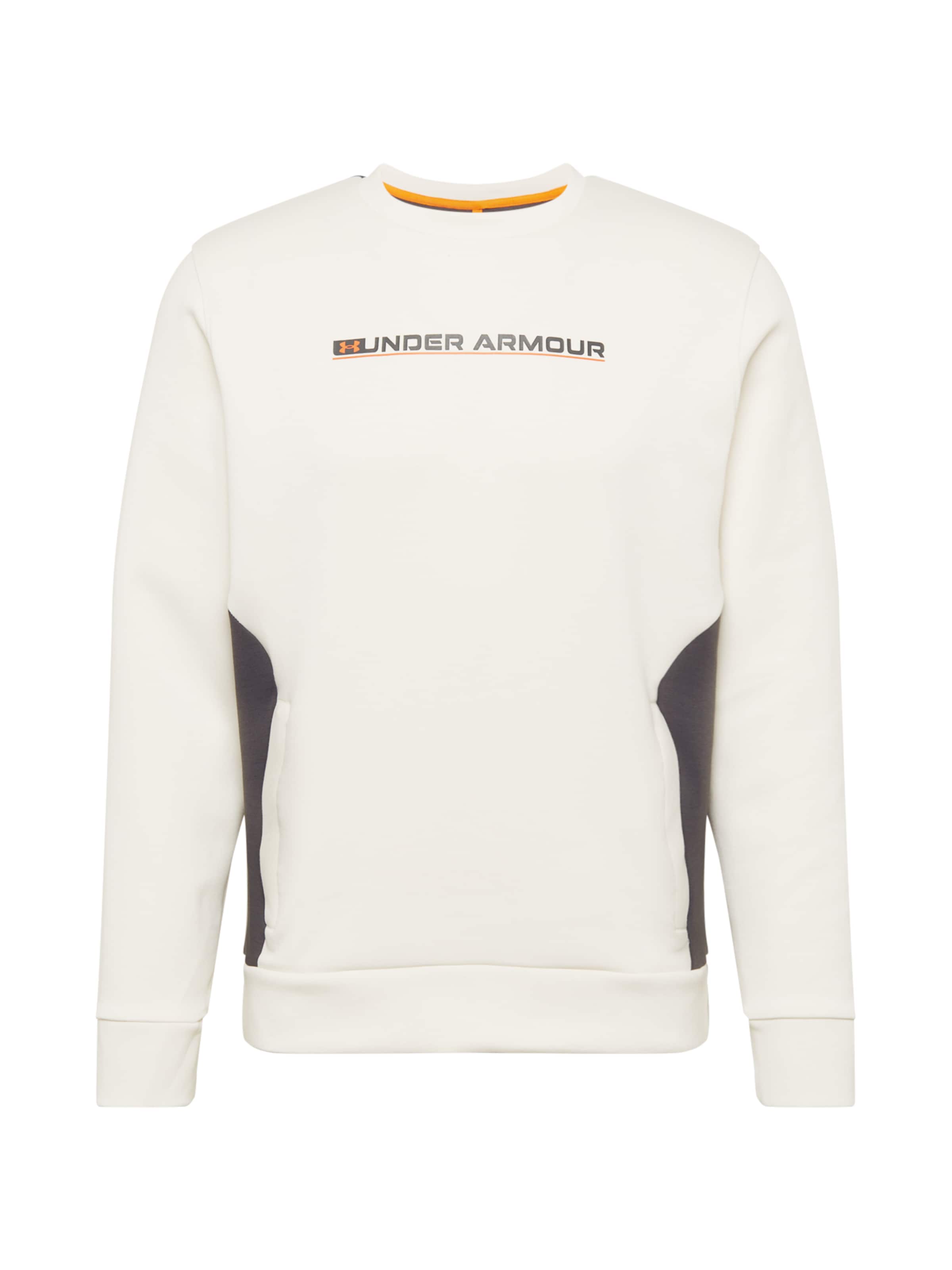 Männer Sportarten UNDER ARMOUR Sportsweatshirt in Creme - QR68109