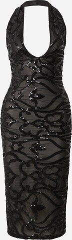 AMY LYNN - Vestido de cocktail 'Dua' em preto: frente