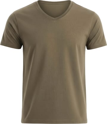 Ombre - Camiseta en verde: frente