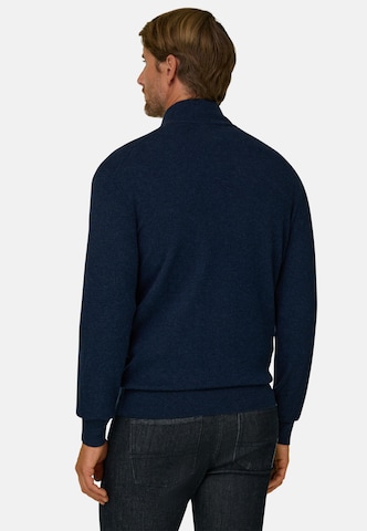 Boggi Milano Gebreid vest in Blauw