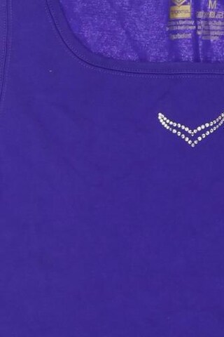 Trigema Top & Shirt in M in Purple