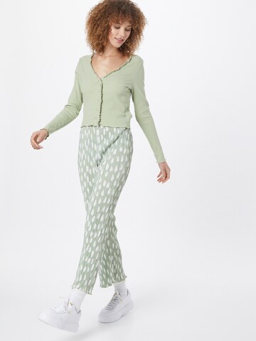 Monki Regular Pants in Green