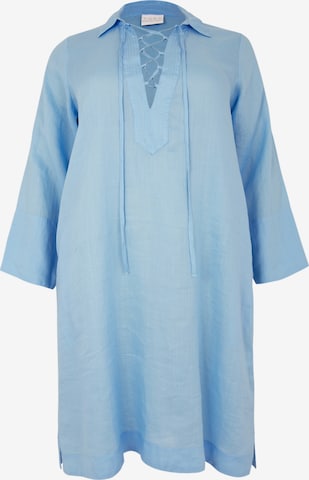 Robe Yoek en bleu : devant