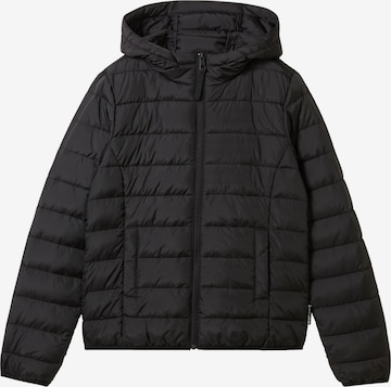TOM TAILOR DENIM Välikausitakki värissä musta: etupuoli