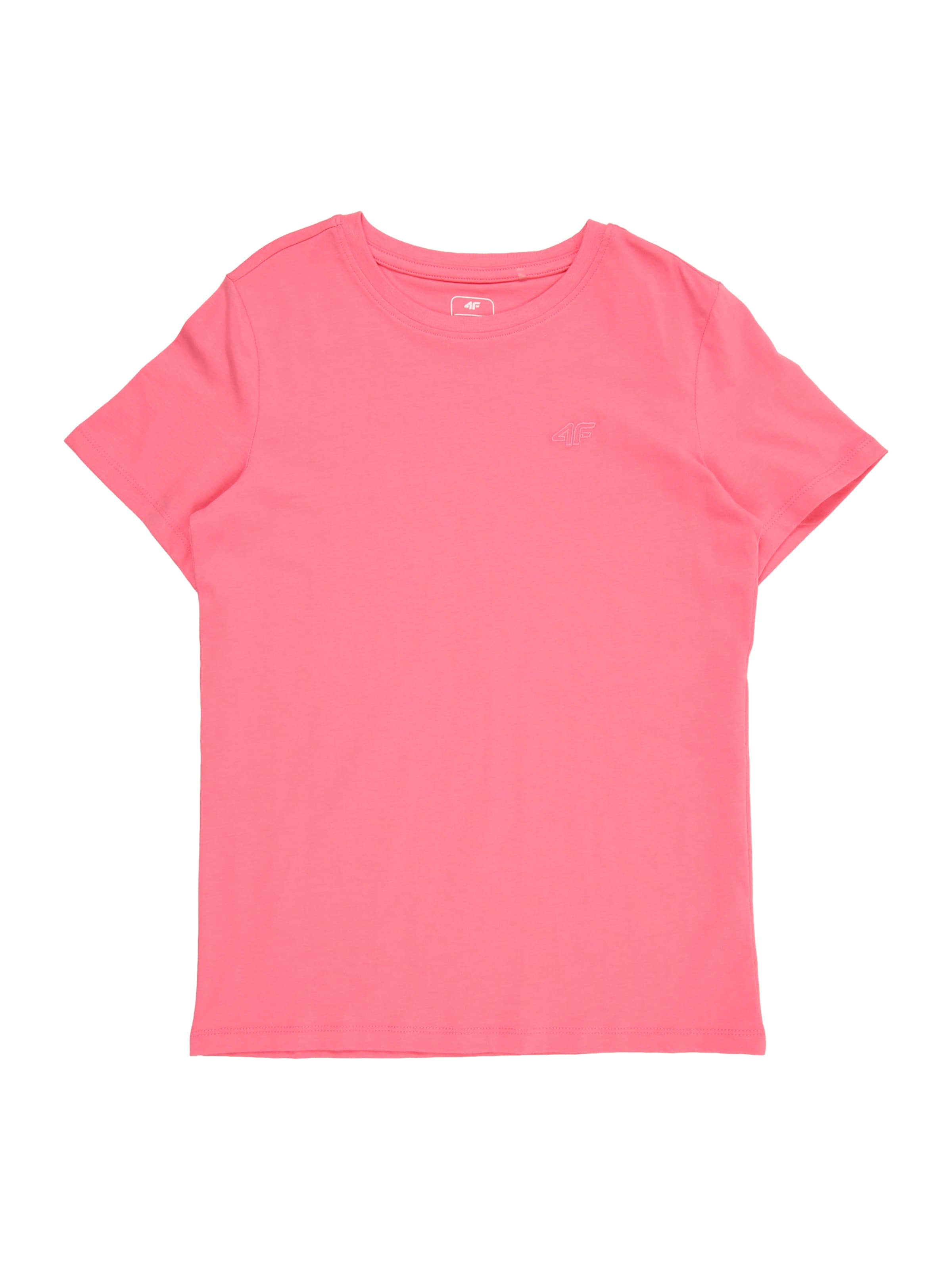 4F Junior Λειτουργικό μπλουζάκι σε ροζ: μπροστά