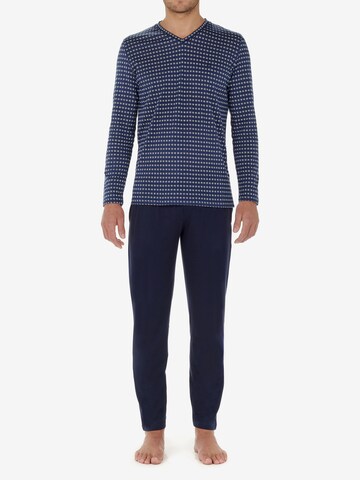 HOM Long Pajamas ' Larry ' in Blue