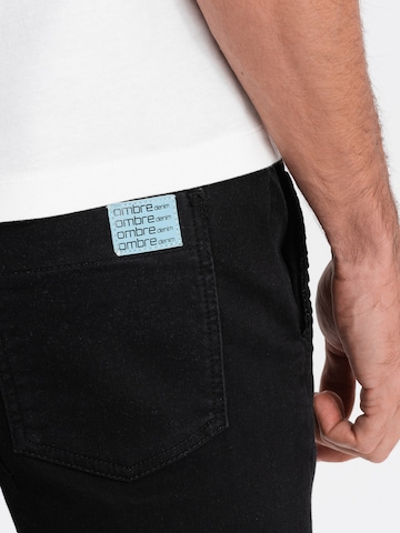 Ombre Tapered Jeans  'PADJ-0112' in Schwarz