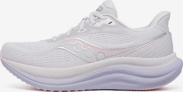 Chaussure de course 'Triumph 23' saucony en blanc : devant