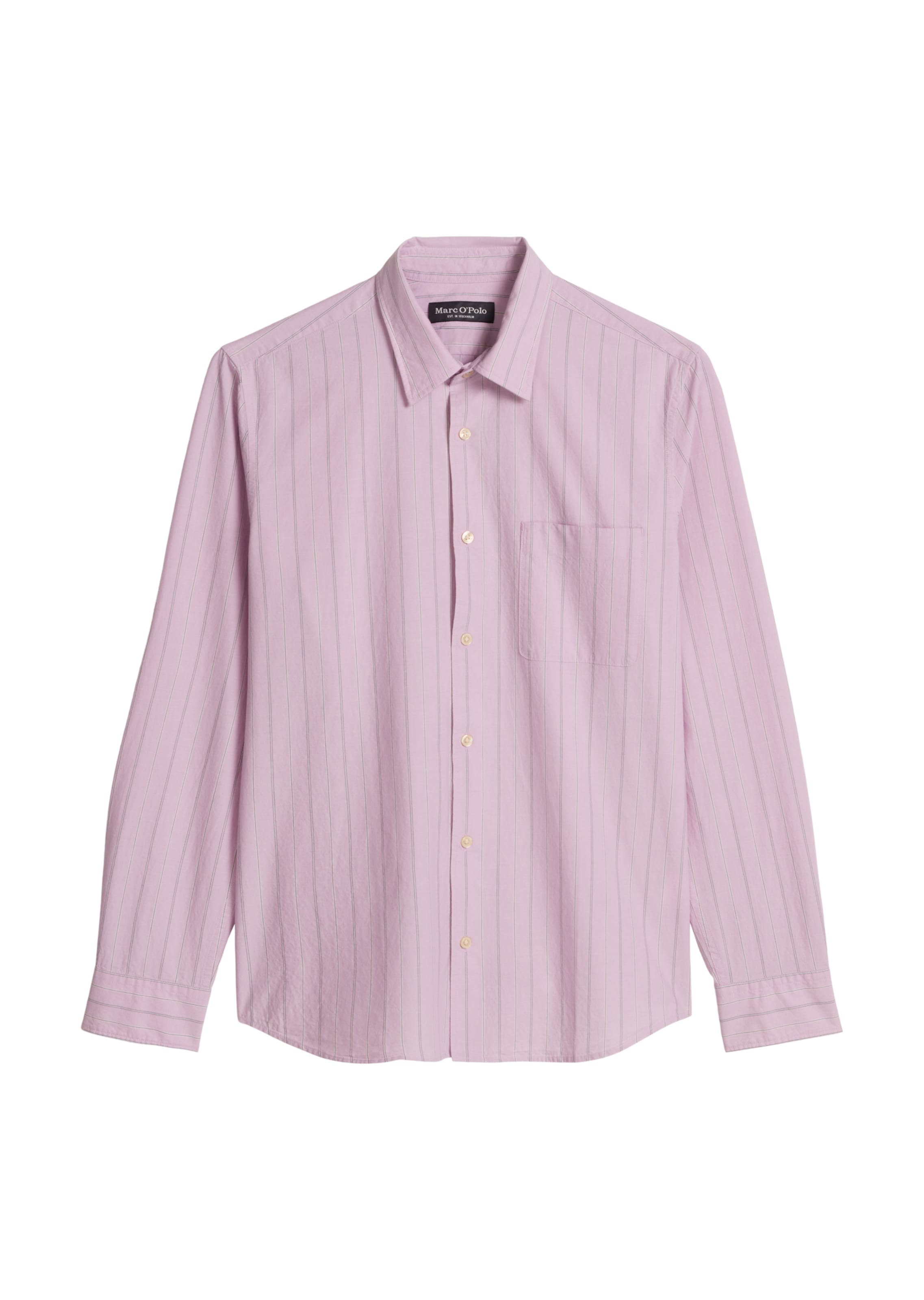 Marc O'Polo Regular fit Button Up Shirt in Purple: front