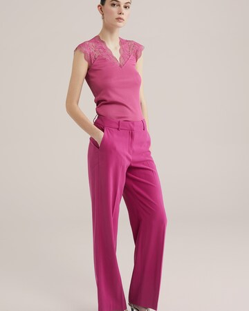 WE Fashion - Top em roxo