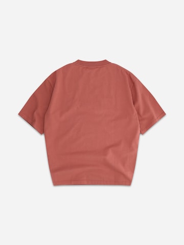 Mansour Shirt 'Swoosh T-shirt Cedar Wood' in Red