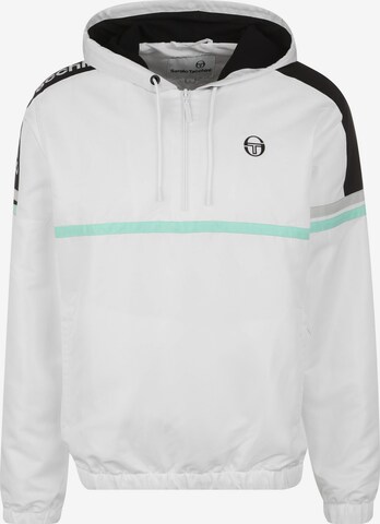 Sergio Tacchini Trainingsjack 'Jura' in Wit: voorkant