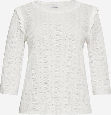SHEEGO Pullover in White: front