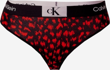 Calvin Klein Underwear String i röd: framsida