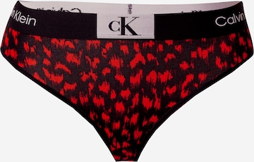 Calvin Klein Underwear Tanga – červená: přední strana