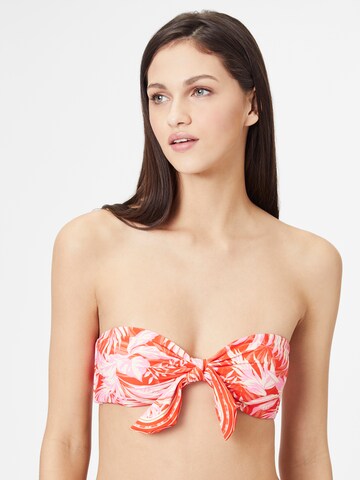 RIP CURL Bandeau Bikini felső 'SUN RAYS' - piros