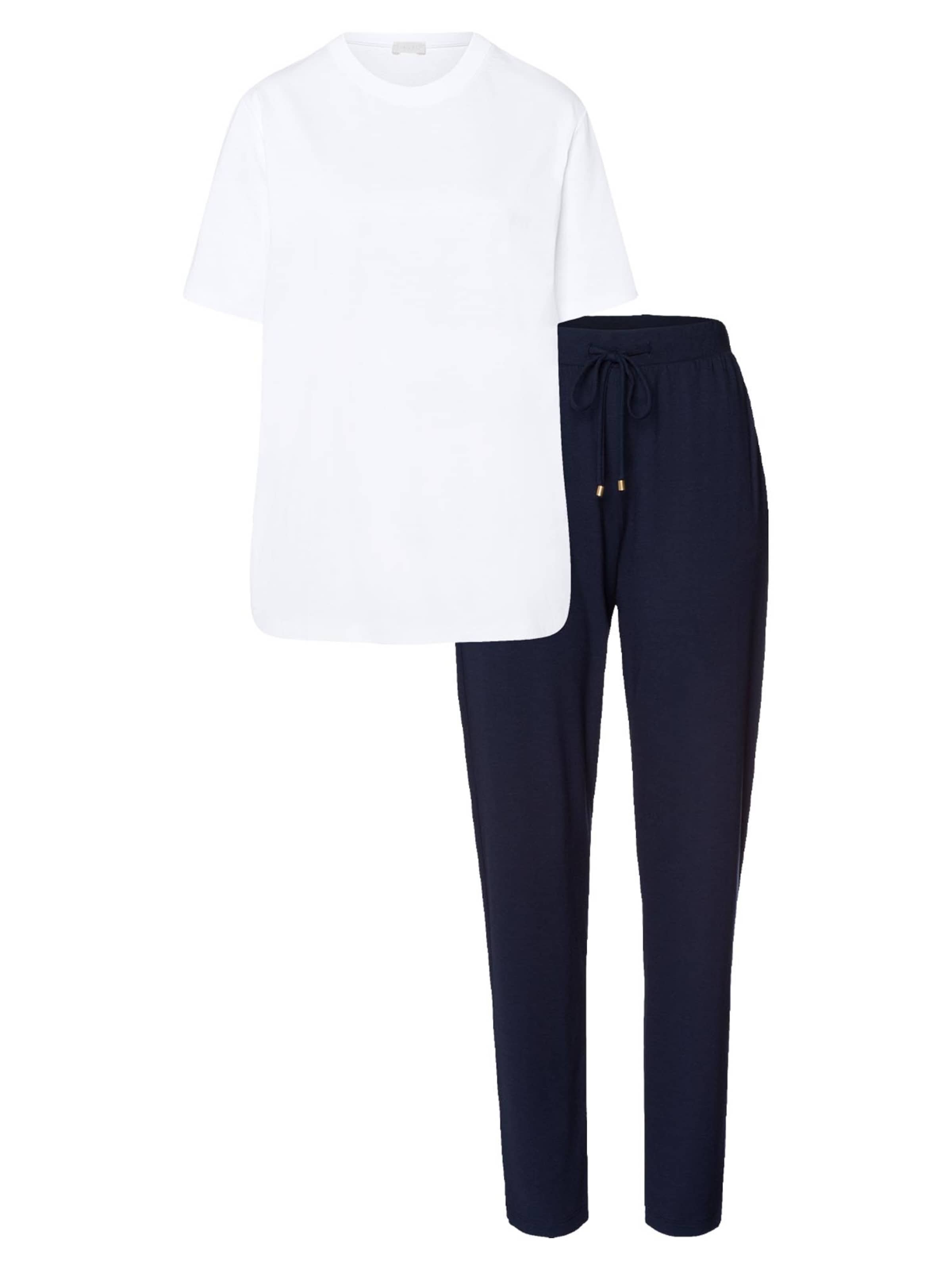 Hanro Pyjama 'Sleep & Lounge' in Gemengde kleuren: voorkant