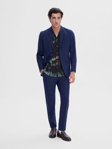 SELECTED Comfort Fit Skjorte i blandingsfarvet