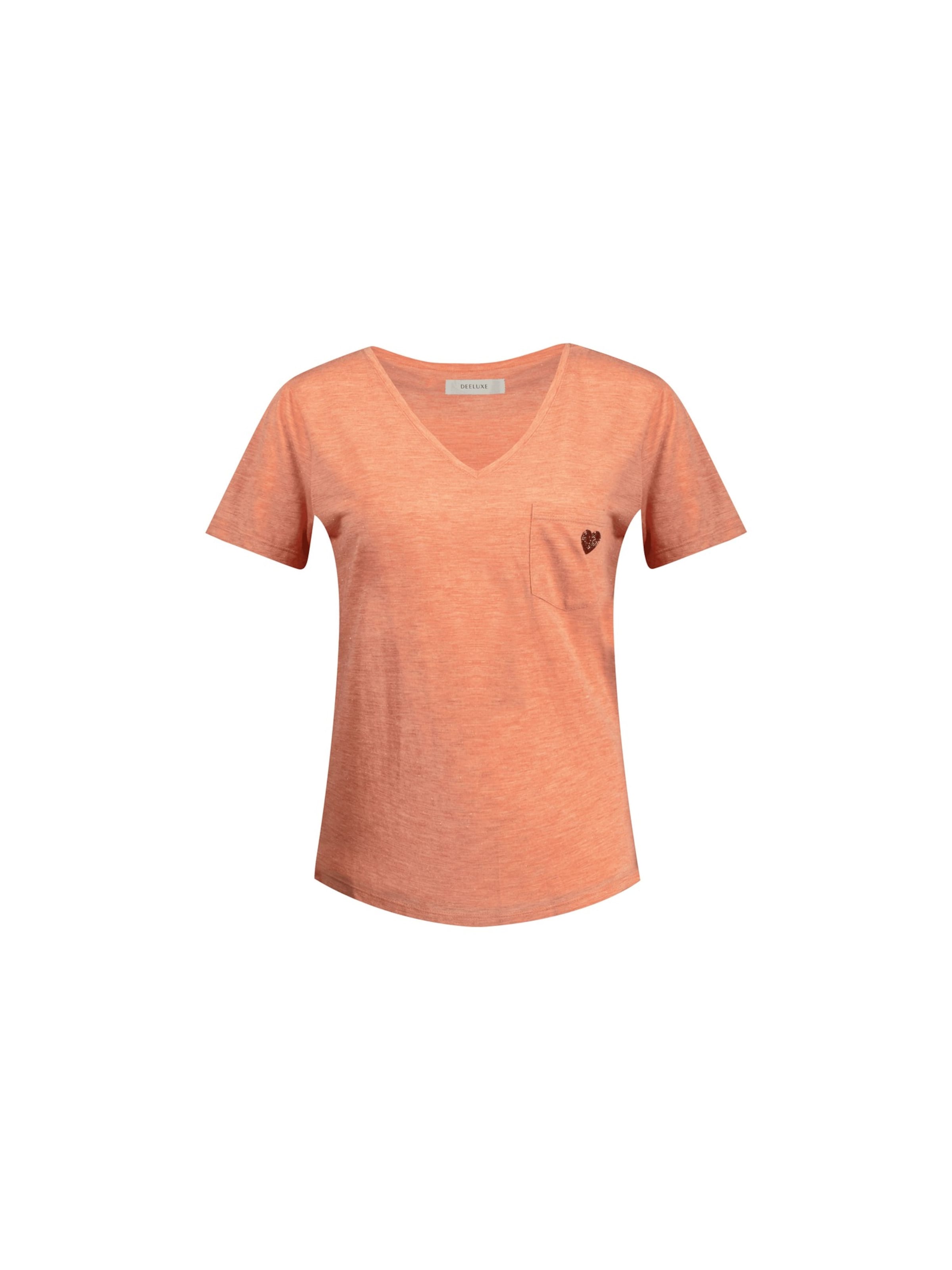 T-shirt 'Kellie' Deeluxe en orange : devant