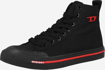 DIESEL High-Top Sneakers 'S-Athos' in Black: front