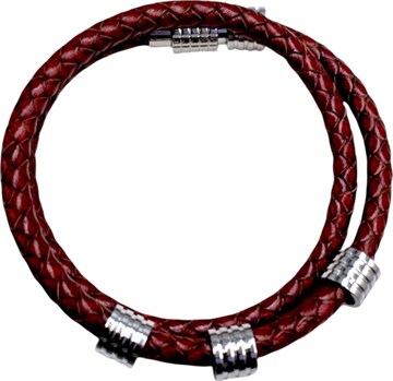 Lakris Jewelry Armbånd 'Ivar' i rød: forside